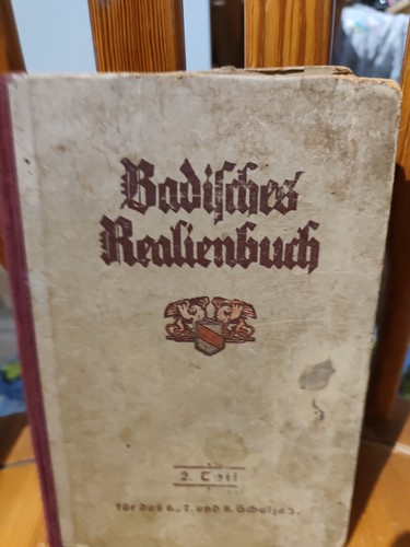 Badisches realienbuch - badisches,