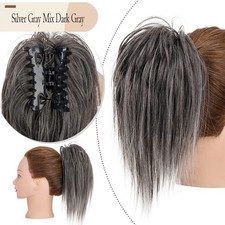 Lockig Dick Klammer Clip In Haarteil Zopf Pferdeschwanz Haarverlängerung Dutt DE