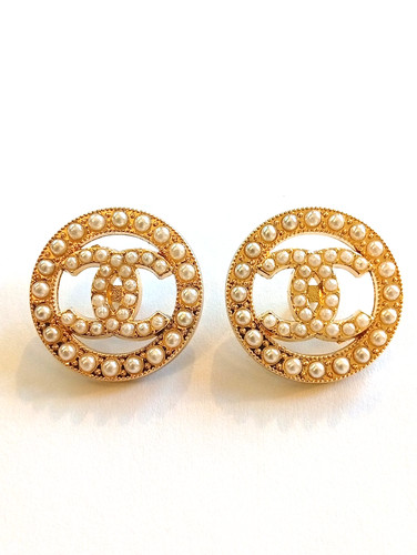 Set knöpfe 21mm chanel cc - set,