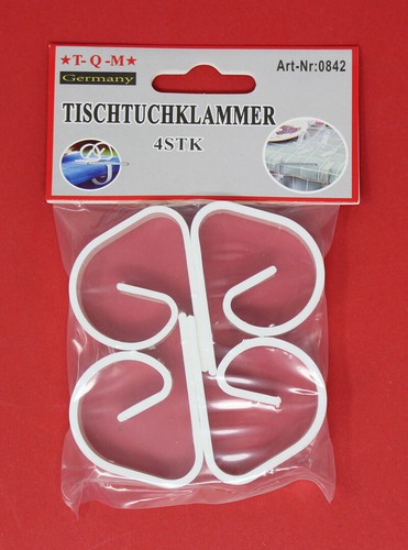 Tischtuchklammern - 4,