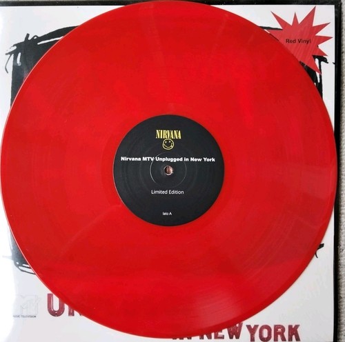 Mtv unplugged red vinyl - lp, in