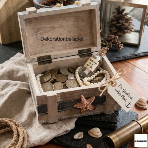 Kleine schatzkiste holz - kleine,
