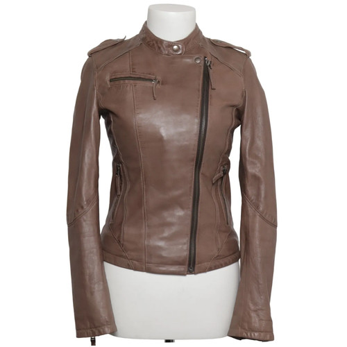 Gharani strok lederjacke - gharani, strok,