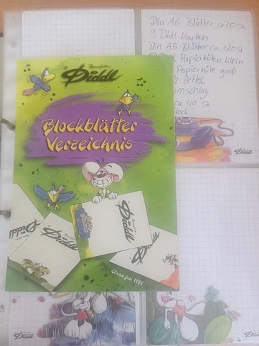 Diddl sammelordner blätter - diddl,