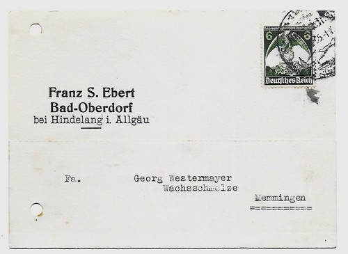 Alte geschäfts postkarte - alte,