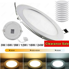 3/6/9/12/15/18W/24W LED Panel