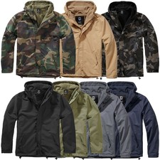Brandit Windbreaker Frontzip S-7XL Windjacke gefüttert Zipper Outdoor Regenjacke