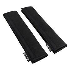 2x Gurtschoner Schwarz mit blauer Naht Sicherheitsgurt Gurtpolster Autogurt Gurt