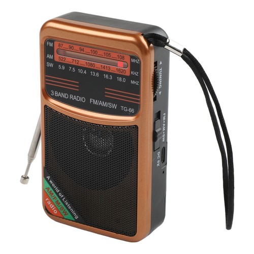Kompaktes taschenradio mit - kompaktes,