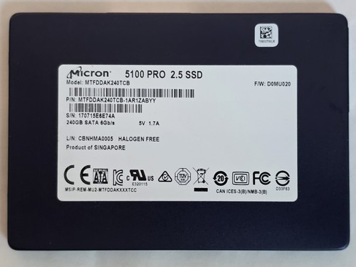 240gb micron 5100 - 5100, pro