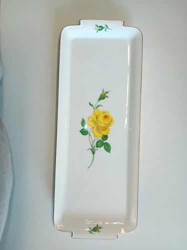 Meissen kuchenplatte gelbe - meissen, "gelbe