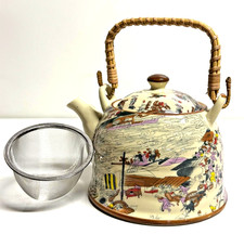 Porzellan Teekanne mit