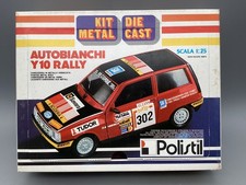 Modellautos Bausatz 1:25 nicht 1:24 Polistil Autobianchi Y10 Rally mit OVP