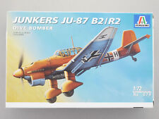 Italeri 079 Junkers JU-87 B2/R2 Dive Bomber StuKa 1:72 WIE NEU! OVP 1610-09-49