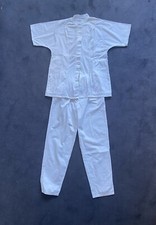 Schwesternkittel mit Hose Kittel Laborkittel Medizinischer Anzug Größe 38/40