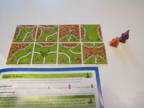 Carcassonne magier und hexe - carcassonne,