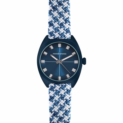 Herrenuhr roccobarocco blaues - herrenuhr,