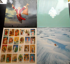 4`LP Frohe Weihnachten  wünscht TELDEC  Werbeschallplatten 1974-80 rare Sammlung