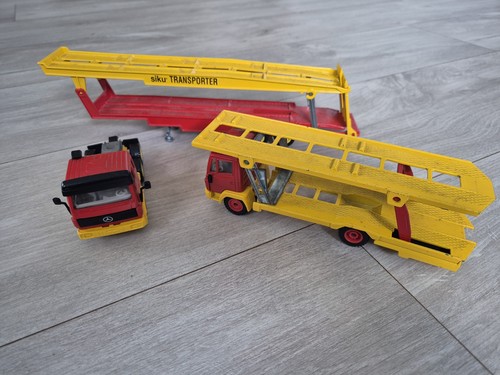 Siku auto transporter mercedes - siku, auto-transporter