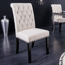 Design Stuhl CASTLE beige