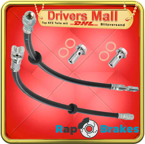 Bremsschlauch vorne für vw - 2x,
