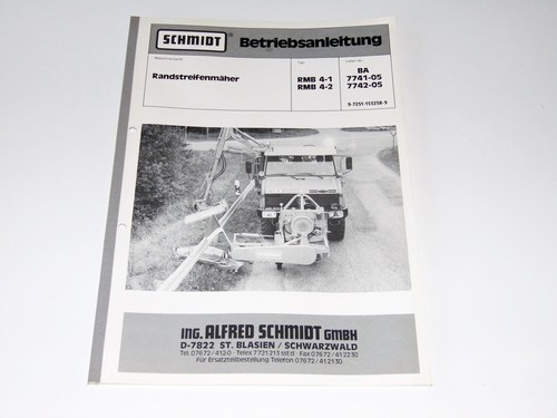 Schmidt betriebsanleitung - schmidt,