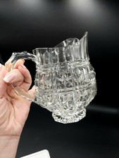 Vintage geschliffenes Glas