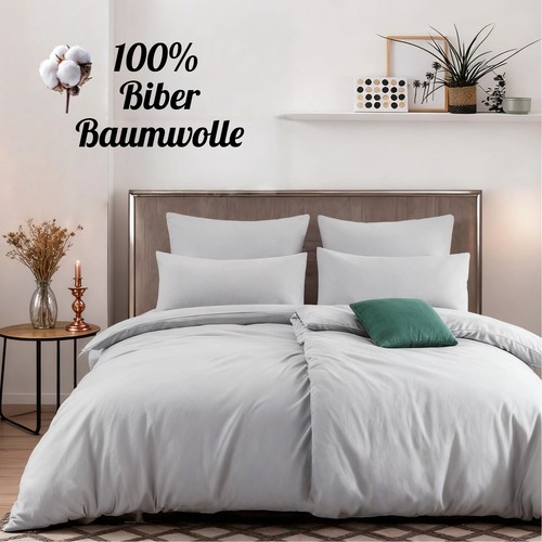Biber baumwolle bettwäsche - biber,