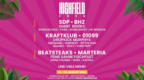 Highfield festival 2026 - festival,