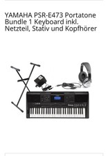 Yamaha PSR-E463 Keyboard, Inkl. Ständer und noch mehr Zubehör