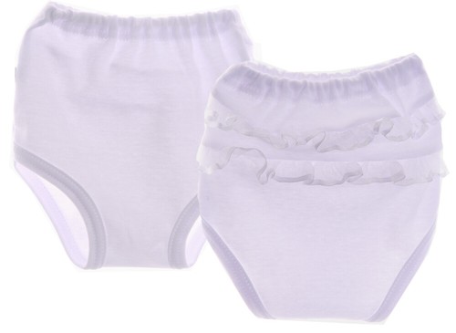 Baby höschen mit rüschen - mit,