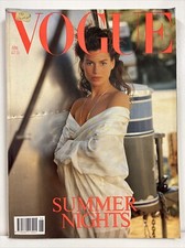 Vogue Magazine June 1989 Vintage 80s UK Fashion Beauty Celebrity Sartorial