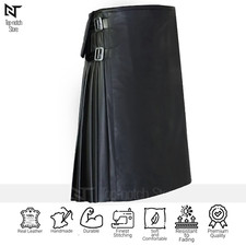 Echtes rindsleder kilt - echtes,