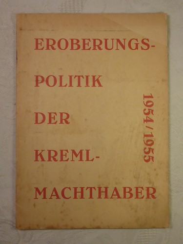 Eroberungspolitik der