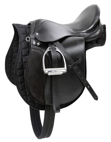 Sattelset haflinger schwarz - sattelset,, haflinger,