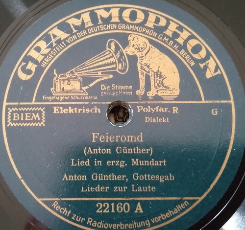 Anton günther feieromd da - , wu