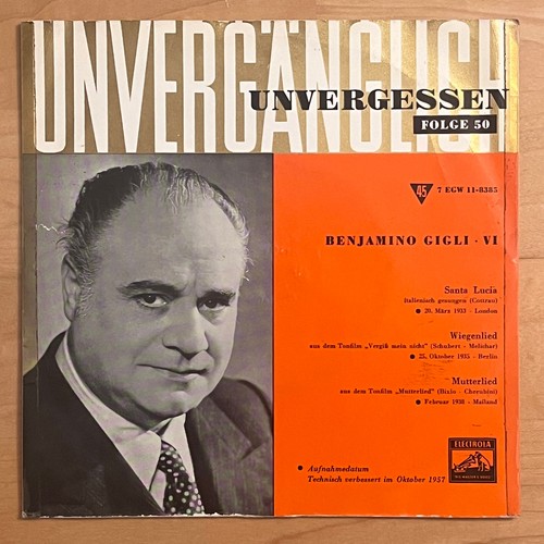 Vinyl single benjamino - 7",