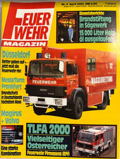 Feuerwehr magazin 1992 - feuerwehr,