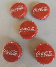 5 X Kronkorken Coca Cola Red ( GRIECHENLAND ) Greece 