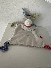 SIGIKID  Esel Debby Dumb weiß grau 39143 Schmusetuch Kuscheltuch
