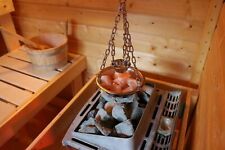 Sauna Deluxe Verdampferschale Kräutertopf Edelstahl für Sauna Aufguss 20cm