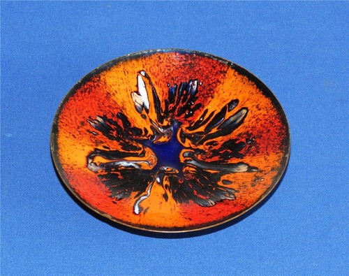 Kupfer schale emailliert - kupfer,