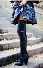 ZARA 38 (37) WIE NEU Overknee