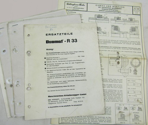 Duomat r33 walze mit hatz - duomat,