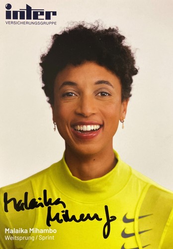 Autogramm malika mihambo - autogramm,
