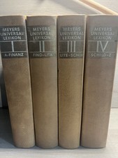 Meyers Universal Lexikon Band 1-4 DDR  1.Auflage 1978