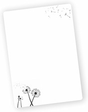 Pusteblume Briefpapier DIN A4