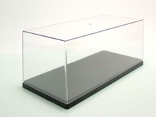 Klarsichtbox Vitrine schwarz