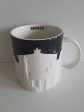Starbucks City Mug Henkelbecher Berlin Relief WIE NEU !!!
