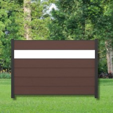 WPC Zaun Komplettset